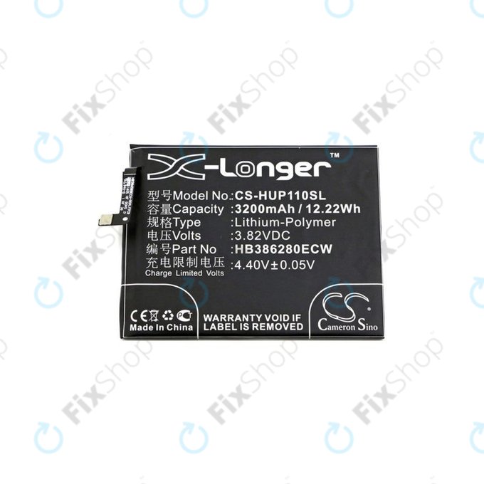 Huawei Honor 9 - Batterie HB386280ECW 3200mAh HQ