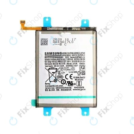 Samsung Galaxy A32 5G, A42 5G, A72, A72 5G, M22, M32 - Batterie 5000mAh EB-BA426ABY - GH82-25123A, GH82-25461A Genuine Service Pack