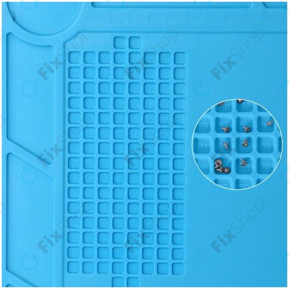 ESD Coussinet en silicone antistatique résistant à la chaleur - 35 x 25 cm