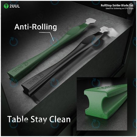 Kit de lames pour nettoyage de puces IC et retrait de colle, 2UUL DA19