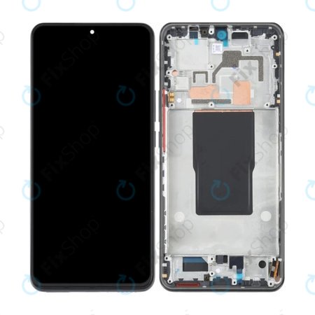 Xiaomi 12T Pro 22081212UG - Écran LCD + Ecran Tactile + Cadre (Black) OLED