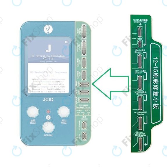 JC V1S, V1SE - Carte LCD pour iPhone série 12, 13 mini, 13, 14, 14 Plus (dernière version 2023)
