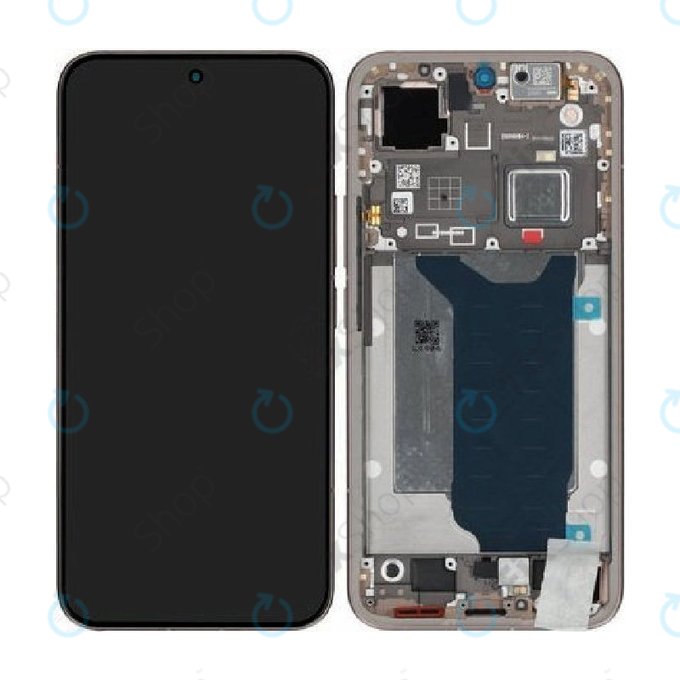 Écran pour Xiaomi 15T Pro 5G, Mocha Gold, Tactile avec cadre, 5600060O12U00, Genuine Service Pack