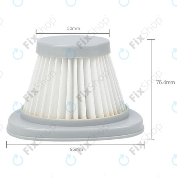 Filtre HEPA, 2 pièces pour Xiaomi Deerma DX118C, DX128Cs