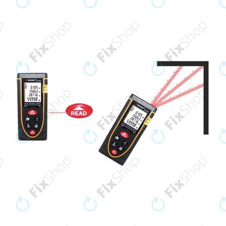 SNDWay SW-M60 - Règle électronique laser de haute précision (60 m)
