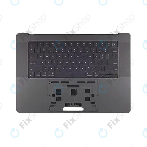 Cadre supérieur clavier pour MacBook Pro 16", A3403 (2024), avec clavier US et batterie, Space Black, 661-42823, Genuine Apple