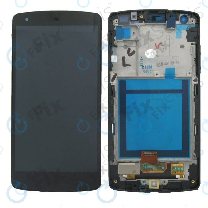 LG Nexus 5 D821 - Écran LCD + Ecran Tactile + Cadre (Noir) - ACQ86661402 Genuine Service Pack