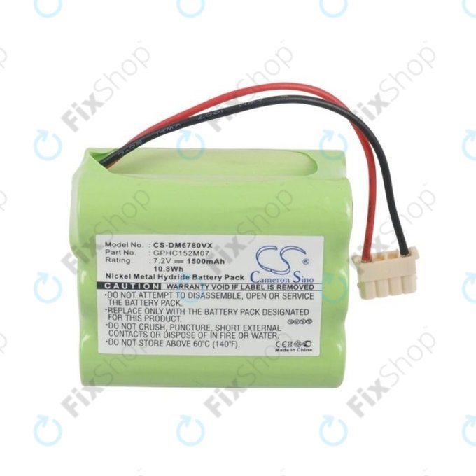 iRobot Mint-series - Batterie GPHC152M07 Ni-MH 7.2V 1500mAh HQ