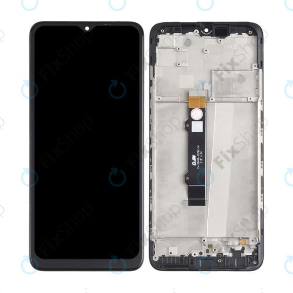 Motorola Moto G50 XT2137 - Écran LCD + Écran Tactile + Cadre (Steel Gray) TFT