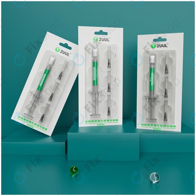 2UUL - Pâte à souder nano pour connecteurs Dock et FPC 183°C