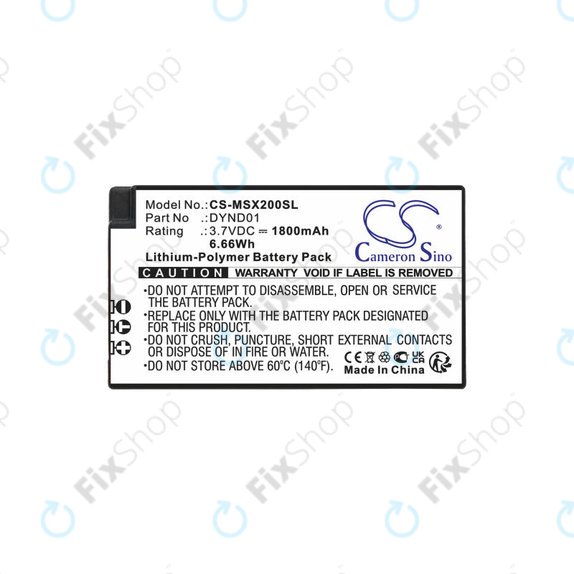 Batterie pour Microsoft Xbox Elite Series 2, 1800mAh, Li-Pol, 3.7V, DYND01, HQ