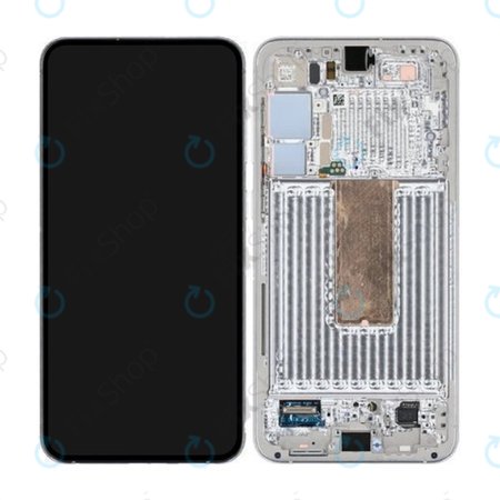 Samsung Galaxy S23 Plus S916B - Écran LCD + Écran tactile + Cadre (Lime) - GH82-30478F, GH82-30476F, GH82-30477F Genuine Service Pack