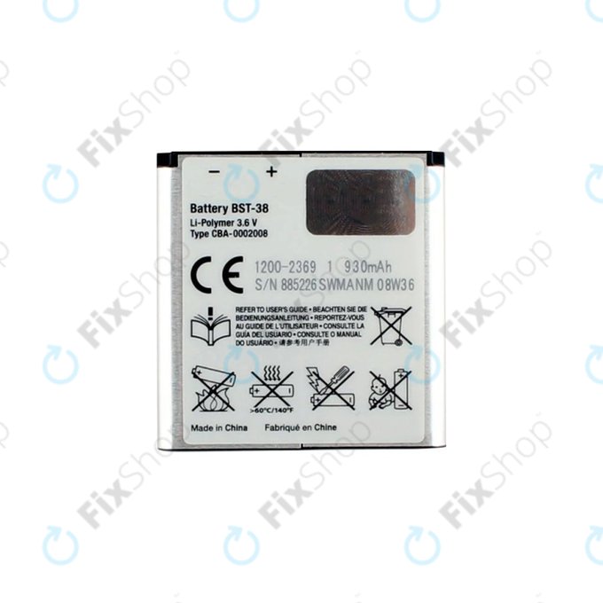 Sony Ericsson C902 - Batterie 930mAh