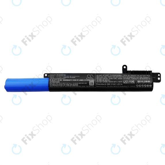 Batterie pour Asus X407UA, X507UA, R507UB, X407MA, 2600mAh, Li-Ion, 11.1V, A31N1719, HQ