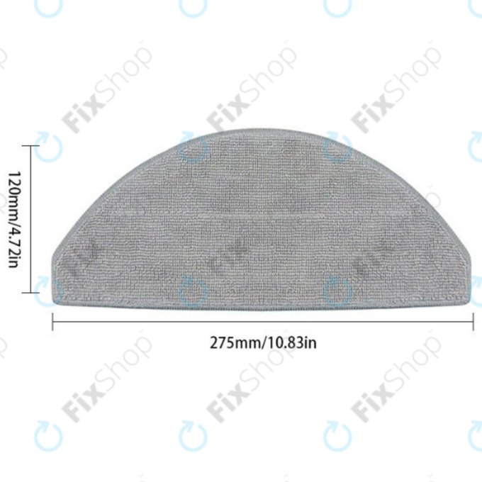 Chiffon de vadrouille, 2 pièces pour Xiaomi Roborock Q7 M5, Q7 M5+, Q7 L5, Q7 L5+