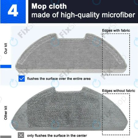 Kit complet pour Xiaomi Mi Robot Vacuum Mop 2 Pro, 2 Lite
