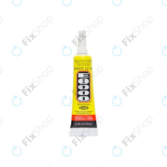 Adhésif E8000 - 15ml (Transparent)