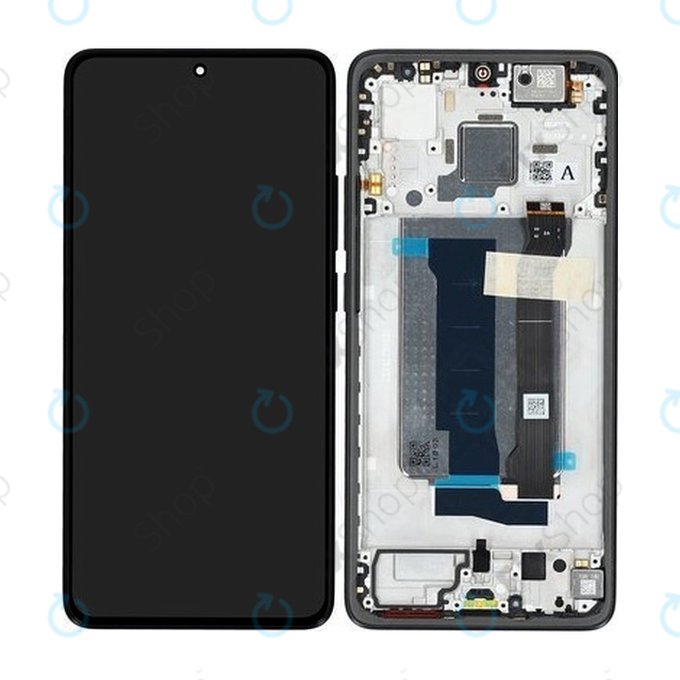 Xiaomi Poco X7 Pro 2412DPC0AG - Écran LCD + Écran tactile + Cadre (Black) - 56000300O1000 Genuine Service Pack
