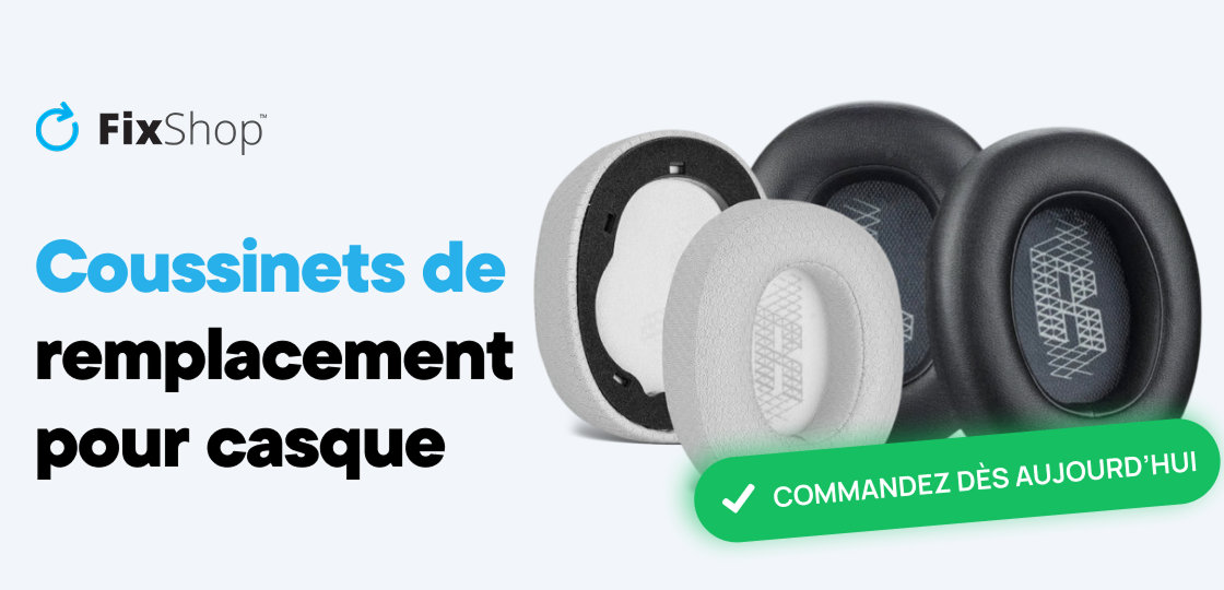 COUSSINETS DE REMPLACEMENT POUR CASQUE