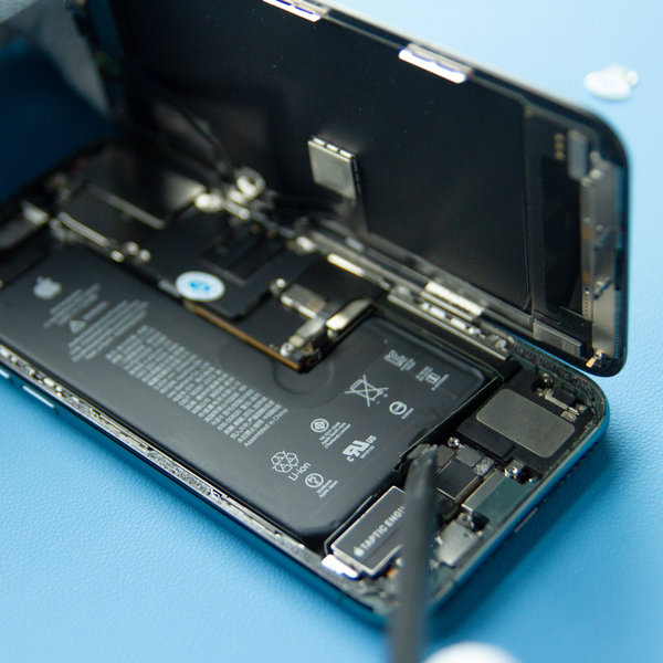 Disconnect the lower battery connector