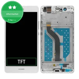 Huawei P9 lite - Écran LCD + Écran tactile + Cadre (White) TFT
