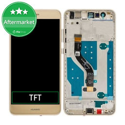 Huawei P10 lite - Écran LCD + Écran tactile + Cadre (Platinum Gold) TFT