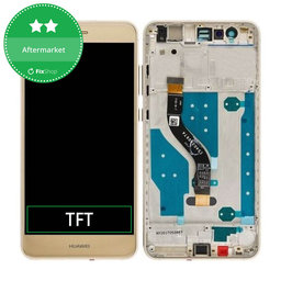 Huawei P10 lite - Écran LCD + Écran tactile + Cadre (Platinum Gold) TFT