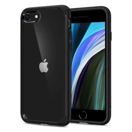 Spigen - Coque Ultra Hybrid 2 pour iPhone 7, 8, SE 2020 & SE 2022, noir