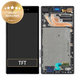 Sony Xperia Z5 Premium Dual E6883 - Écran LCD + Écran tactile + Cadre (Noir) - 1299-0682 Genuine Service Pack