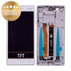 Nokia 3 - Écran LCD + Ecran Tactile + Cadre (Argent) - 20NE1SW0001 Genuine Service Pack
