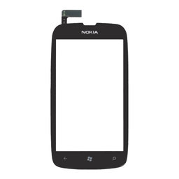 Nokia Lumia 610 - Écran Tactile + Cadre (Noir)