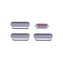 Apple iPhone 6S - Ensemble de boutons latéraux - Alimentation + Volume + Muet (Gris sidéral)