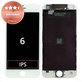 Écran pour iPhone 6, White, Tactile avec cadre, Refurbished