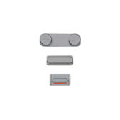Apple iPhone 5S - Ensemble de boutons latéraux - Alimentation + Volume + Muet (Gris sidéral)