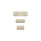 Apple iPhone 5S - Ensemble de boutons latéraux - Alimentation + Volume + Muet (Or)