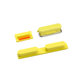 Apple iPhone 5C - Ensemble de boutons latéraux - Alimentation + Volume + Muet (Jaune)
