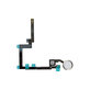 Apple iPad Mini 3 - Bouton Home + Câble flexible (Argent)