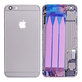 Apple iPhone 6 Plus - Petites pièces du boîtier arrière (gris sidéral)