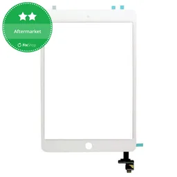Apple iPad Mini, Mini 2 - Écran Tactile + Connecteur IC (Blanc)