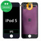 Écran LCD pour iPod Touch (5th Gen, 6th Gen, 7th Gen), Black, Tactile avec cadre