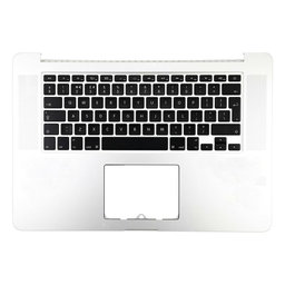 Apple MacBook Pro 15" Retina A1398 (Fin 2013 - Mi 2014) - Cadre de clavier supérieur + clavier UK