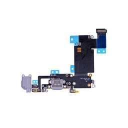 Apple iPhone 6S Plus - Connecteur de charge + Câble flexible (Noir)