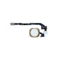Apple iPhone 5S, SE - Bouton Home + Câble Flex (Or)