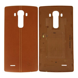 LG G4 H815 - Cache batterie en cuir + NFC (Leather Brown)