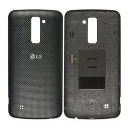 LG K10 K420N - Cache batterie (Noir) - ACQ88990201 Pack de service d'origine
