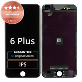 Écran pour iPhone 6 Plus, Black, Tactile avec cadre, Refurbished