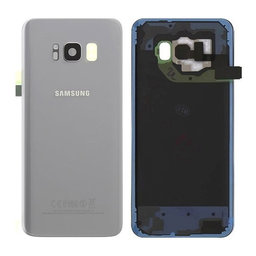 Samsung Galaxy S8 G950F - Cache batterie (Argent) - GH82-13962B Genuine Service Pack