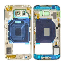 Samsung Galaxy S6 G920F - Cadre central (Or) - GH96-08583C Genuine Service Pack