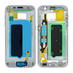 Samsung Galaxy S7 G930F - Cadre avant (Noir) - GH96-09788A Genuine Service Pack