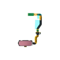 Samsung Galaxy S7 G930F - Bouton Home + Câble flexible (Rose) - GH96-09789E Genuine Service Pack